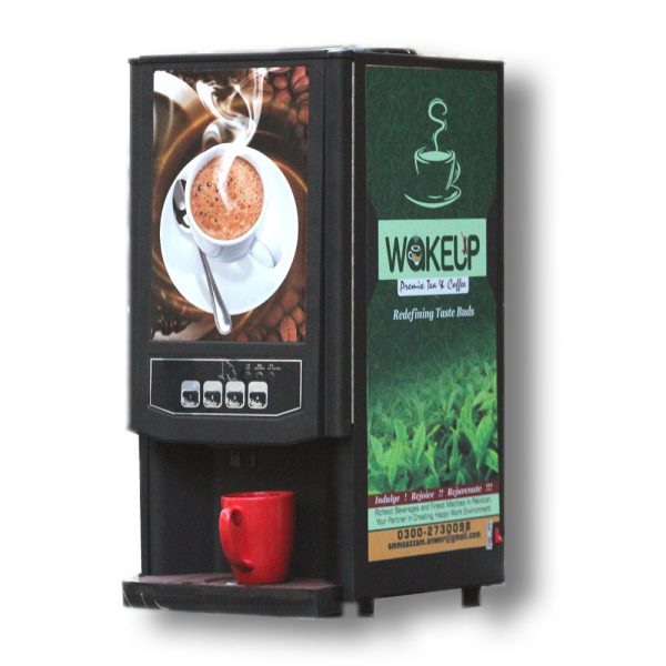 vending machine with cup